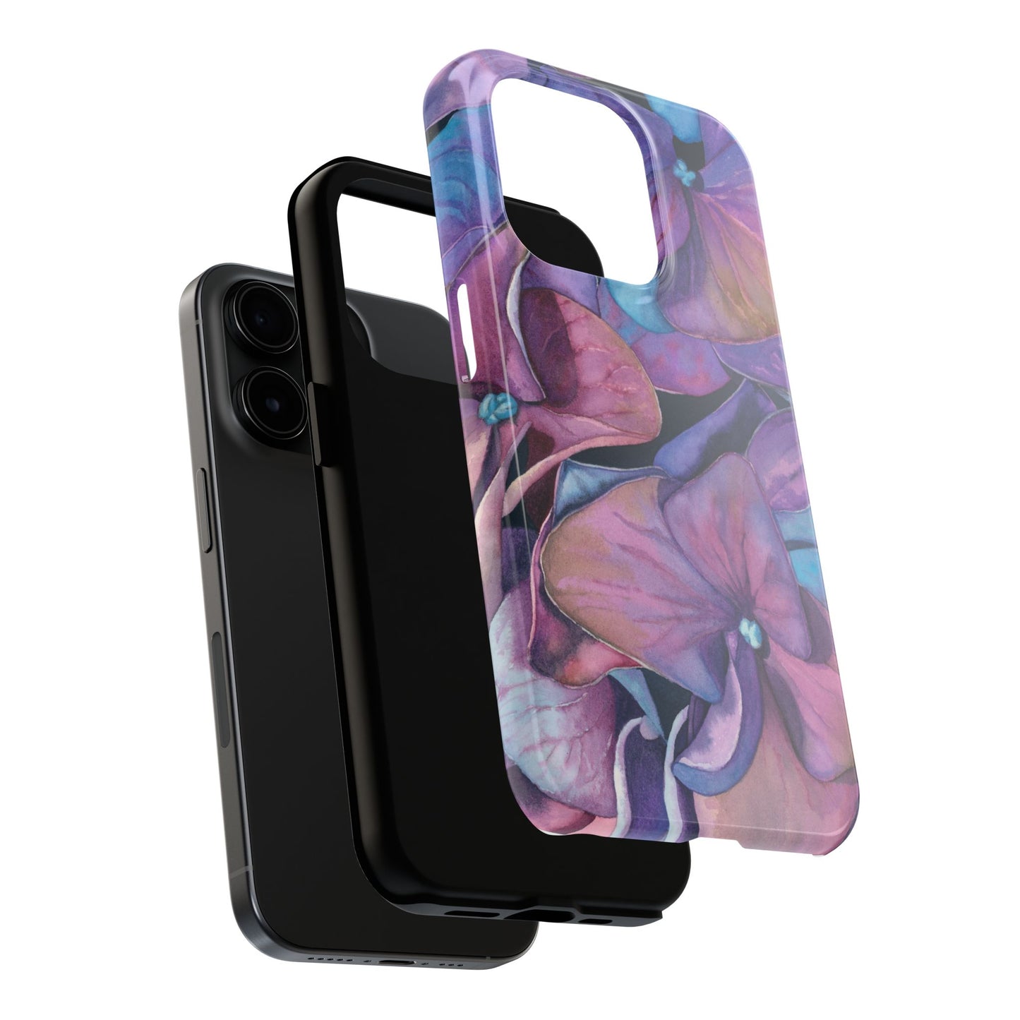 Floral Tough Phone Case - Stylish Protection for Nature Lovers - Floral Watercolor Print