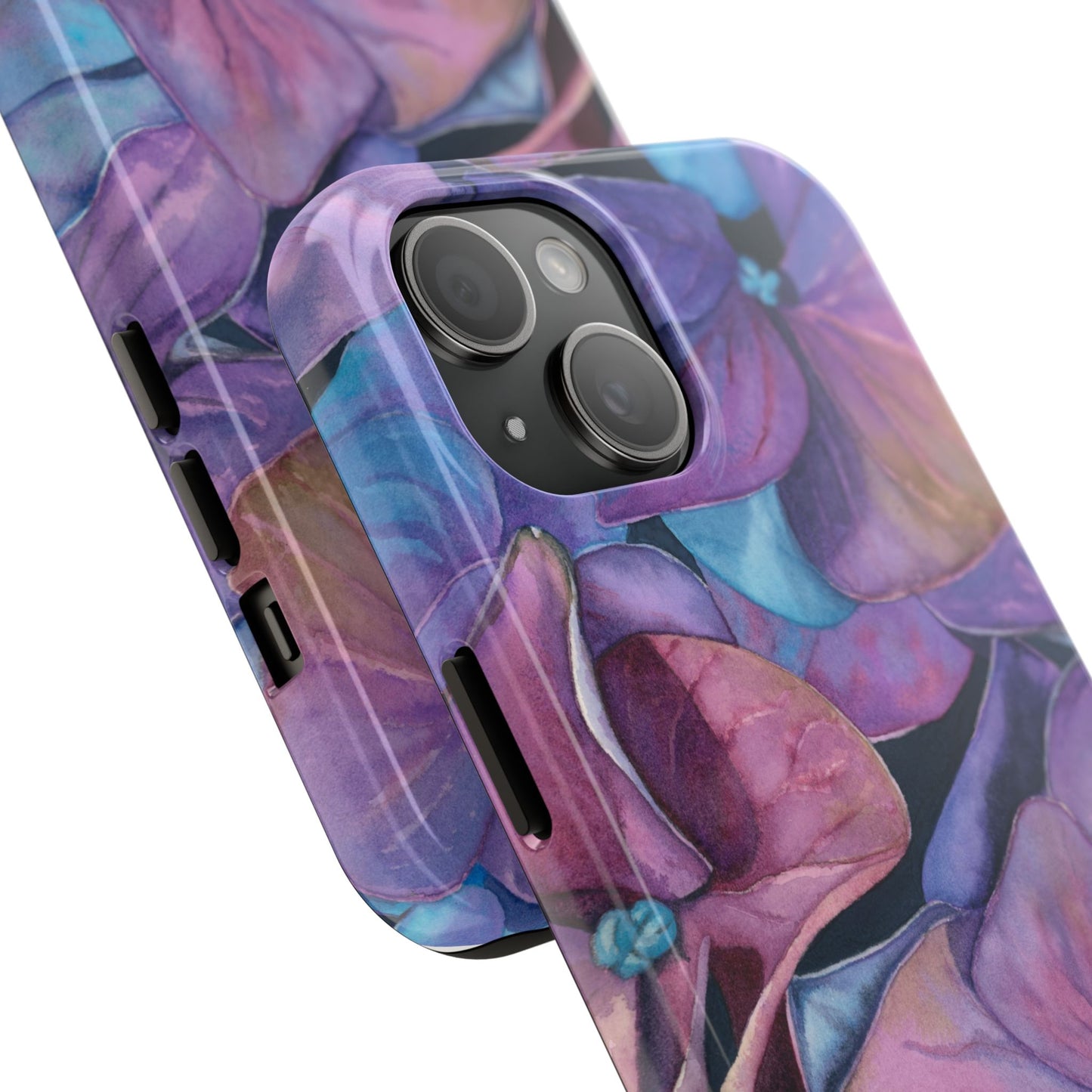 Floral Tough Phone Case - Stylish Protection for Nature Lovers - Floral Watercolor Print