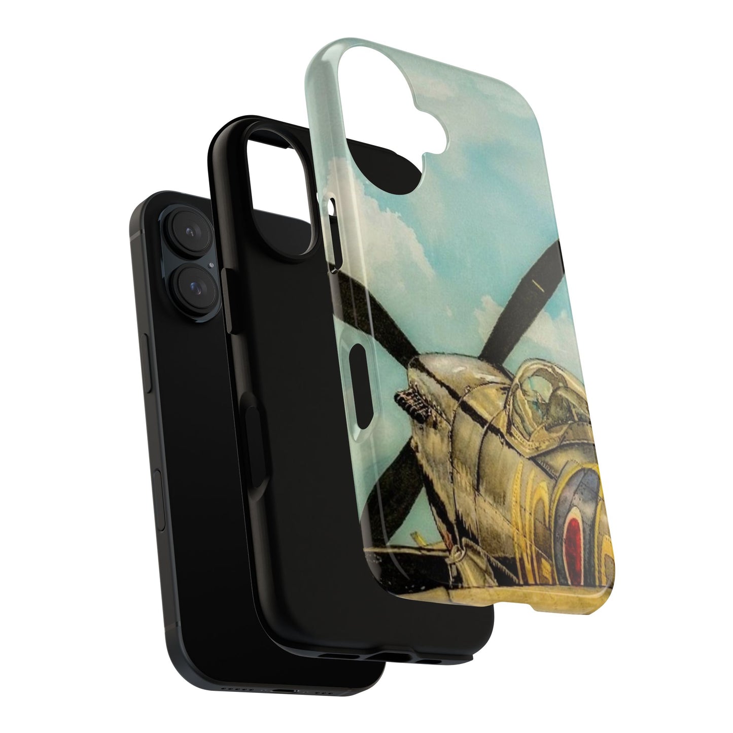 Vintage Airplane Tough Case - Durable Phone Cover for Aviation Enthusiasts - Aviation Art Print