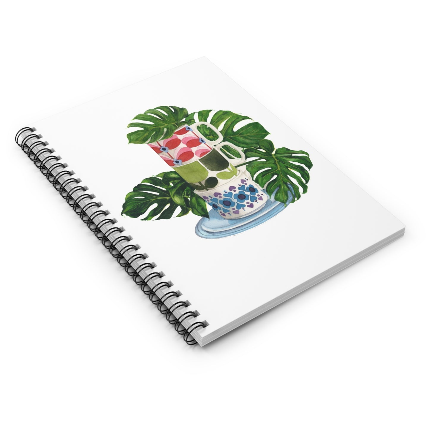 Spiral Notebook - Ruled Line - Watercolor Art by Sarah Whyte