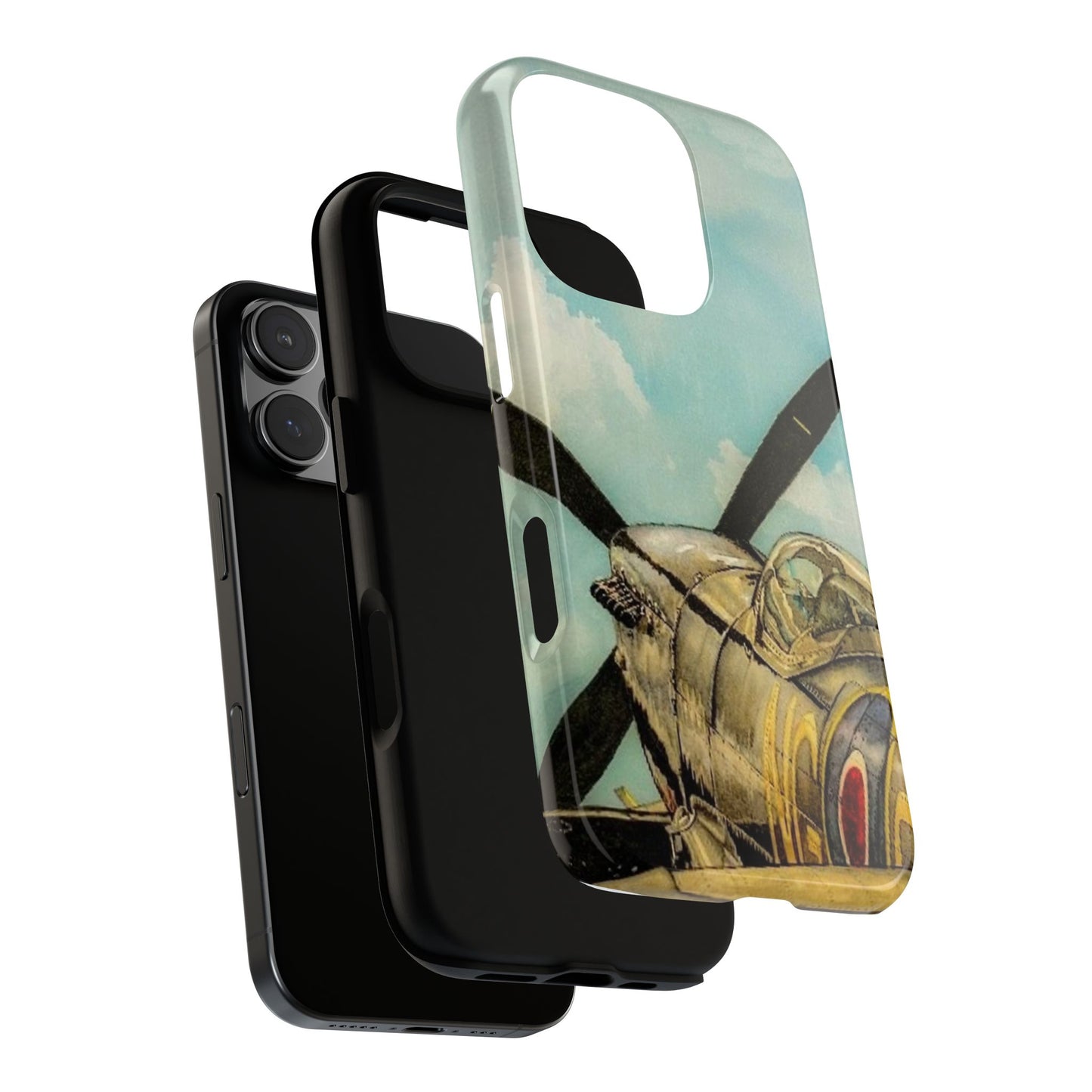 Vintage Airplane Tough Case - Durable Phone Cover for Aviation Enthusiasts - Aviation Art Print