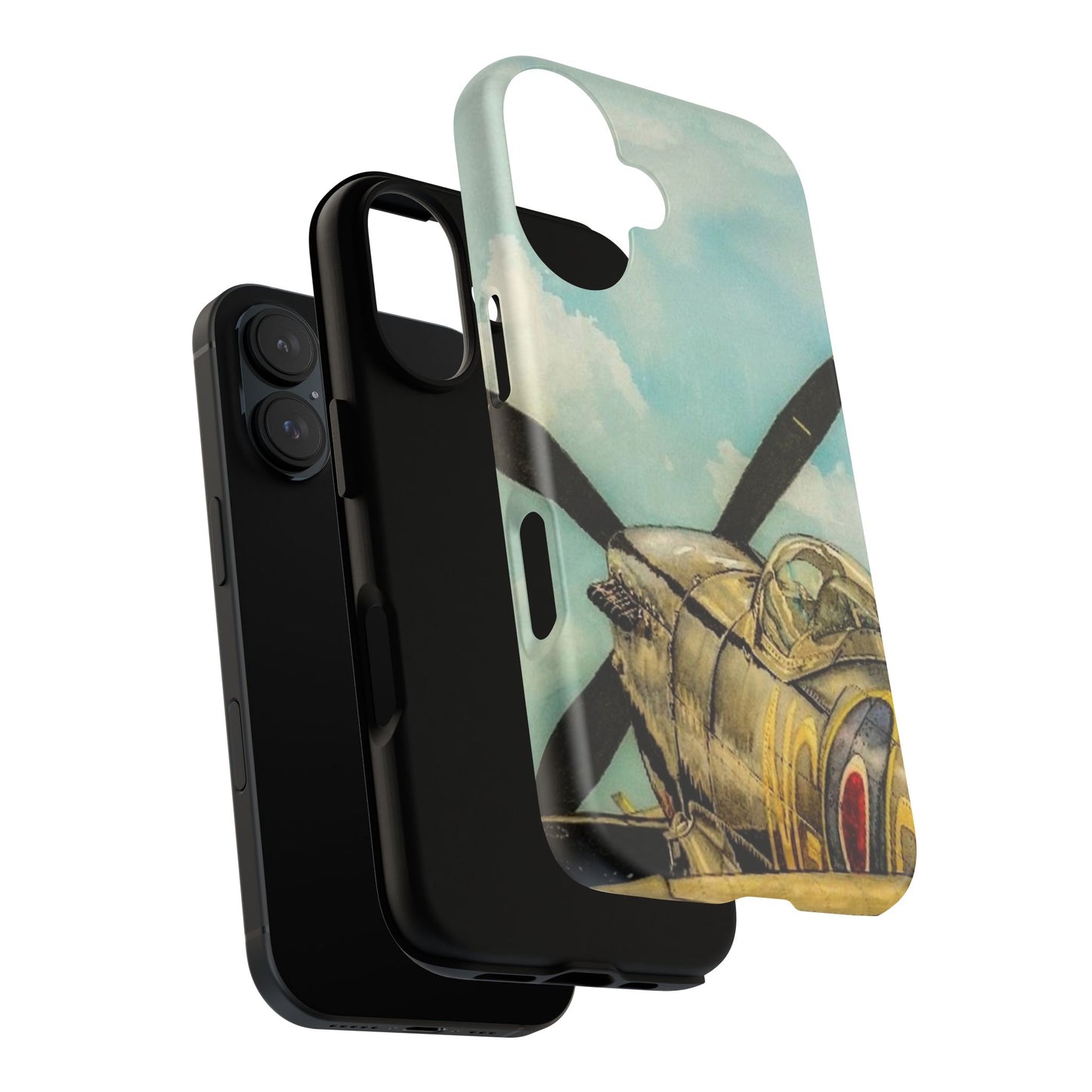 Vintage Airplane Tough Case - Durable Phone Cover for Aviation Enthusiasts - Aviation Art Print