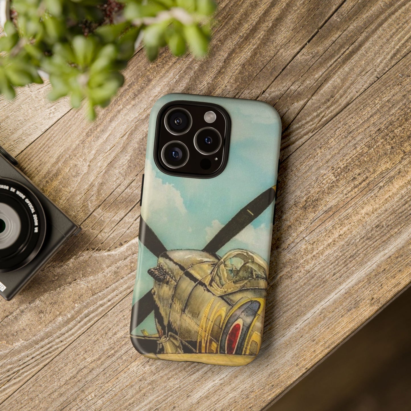 Vintage Airplane Tough Case - Durable Phone Cover for Aviation Enthusiasts - Aviation Art Print
