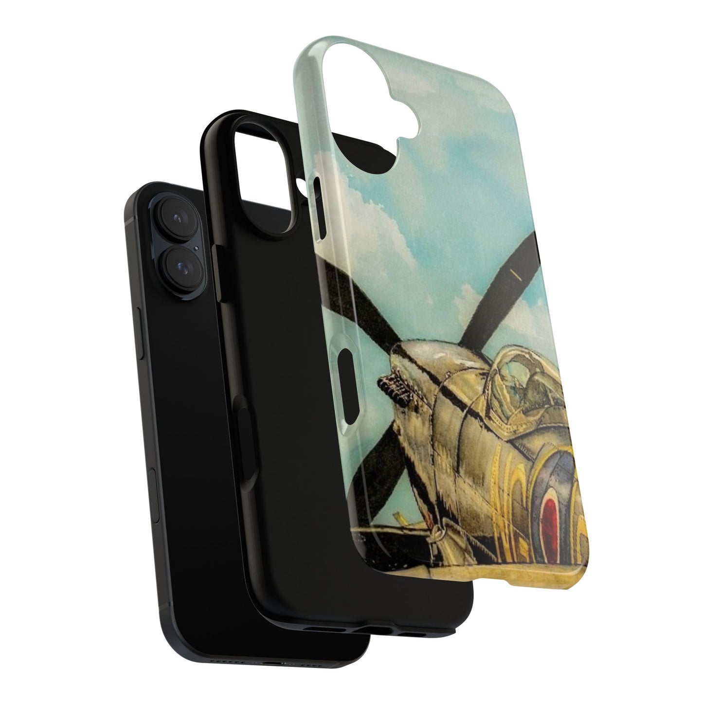 Vintage Airplane Tough Case - Durable Phone Cover for Aviation Enthusiasts - Aviation Art Print