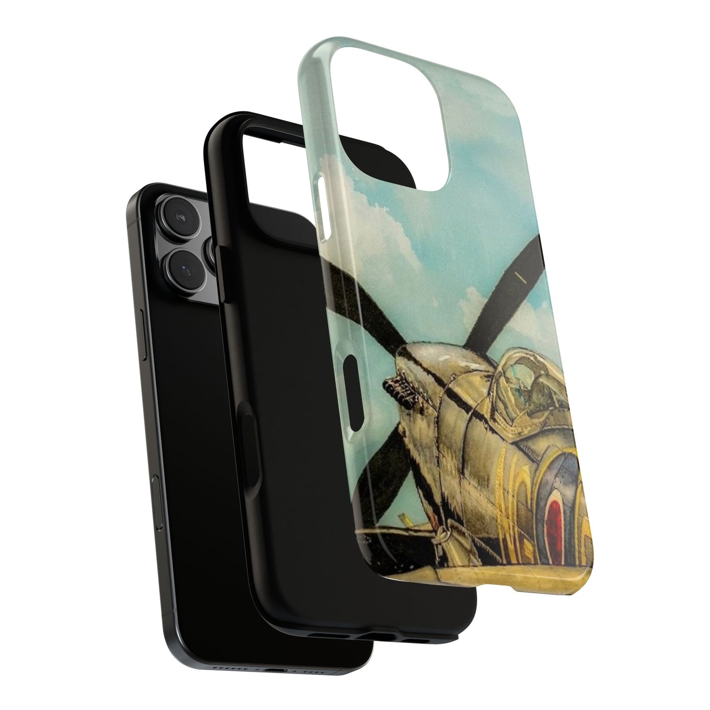 Vintage Airplane Tough Case - Durable Phone Cover for Aviation Enthusiasts - Aviation Art Print
