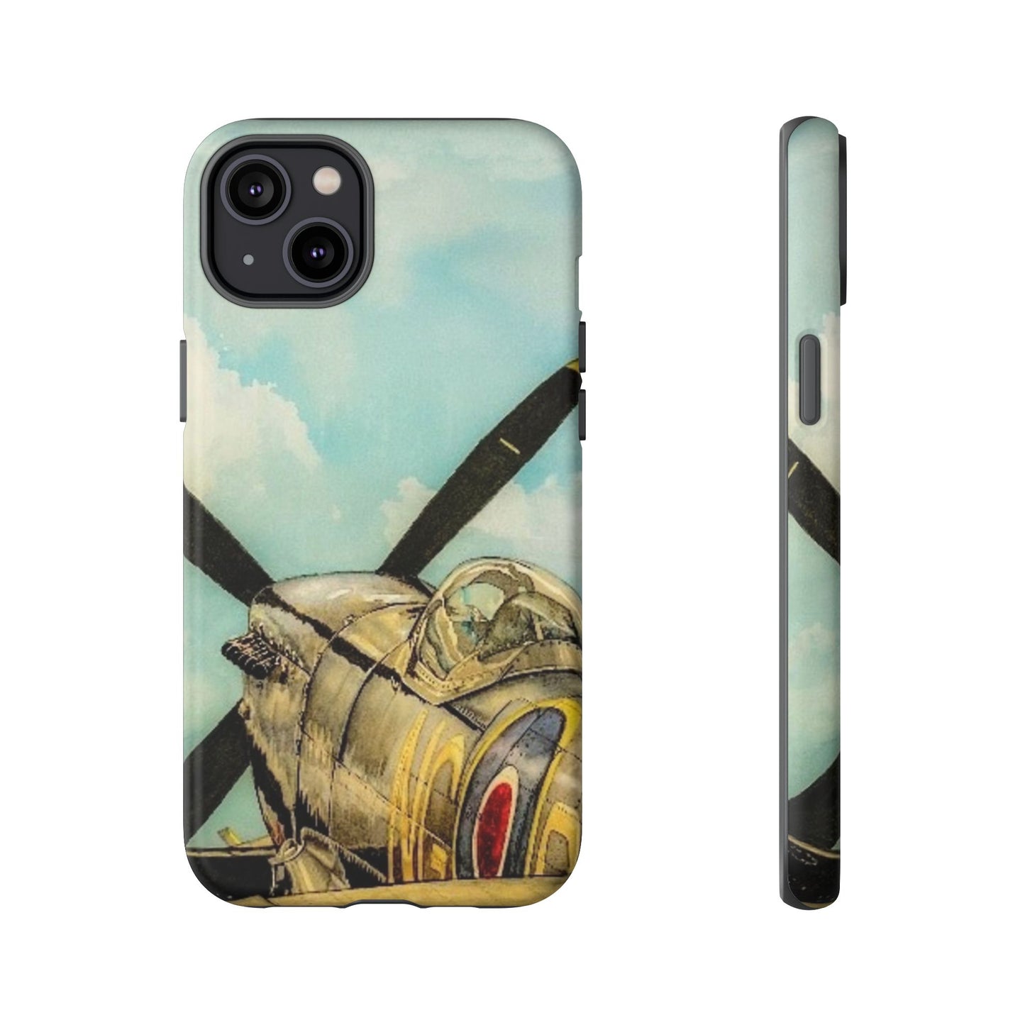 Vintage Airplane Tough Case - Durable Phone Cover for Aviation Enthusiasts - Aviation Art Print