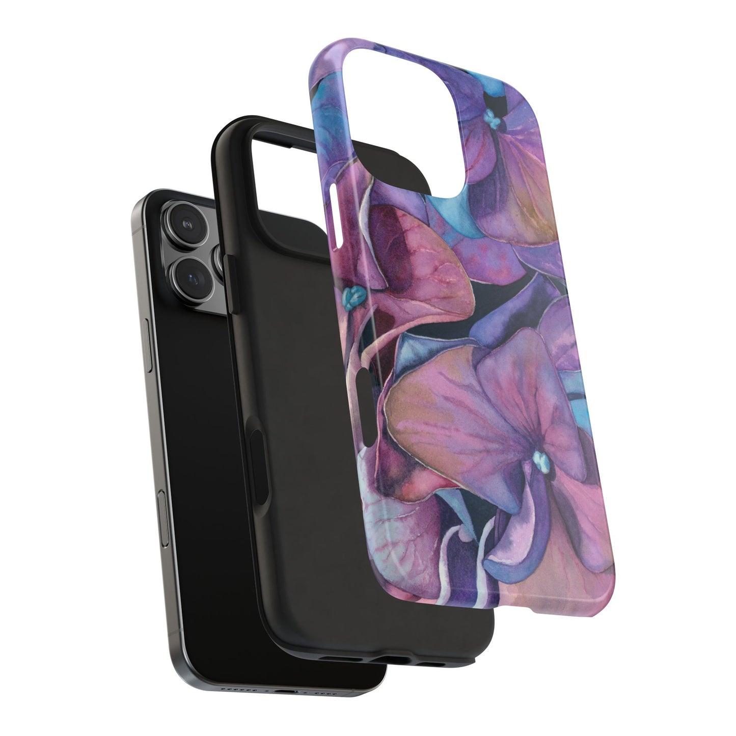 Floral Tough Phone Case - Stylish Protection for Nature Lovers - Floral Watercolor Print