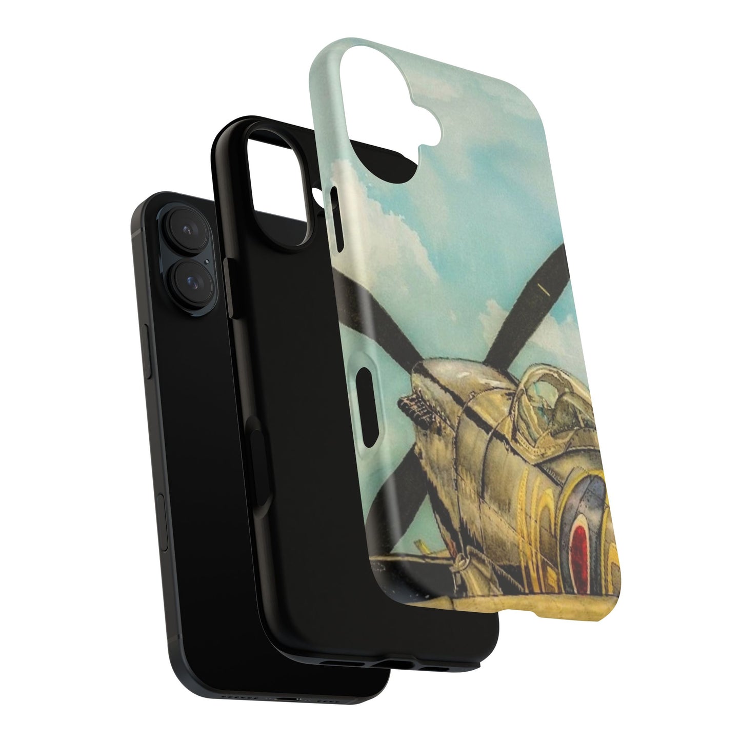 Vintage Airplane Tough Case - Durable Phone Cover for Aviation Enthusiasts - Aviation Art Print