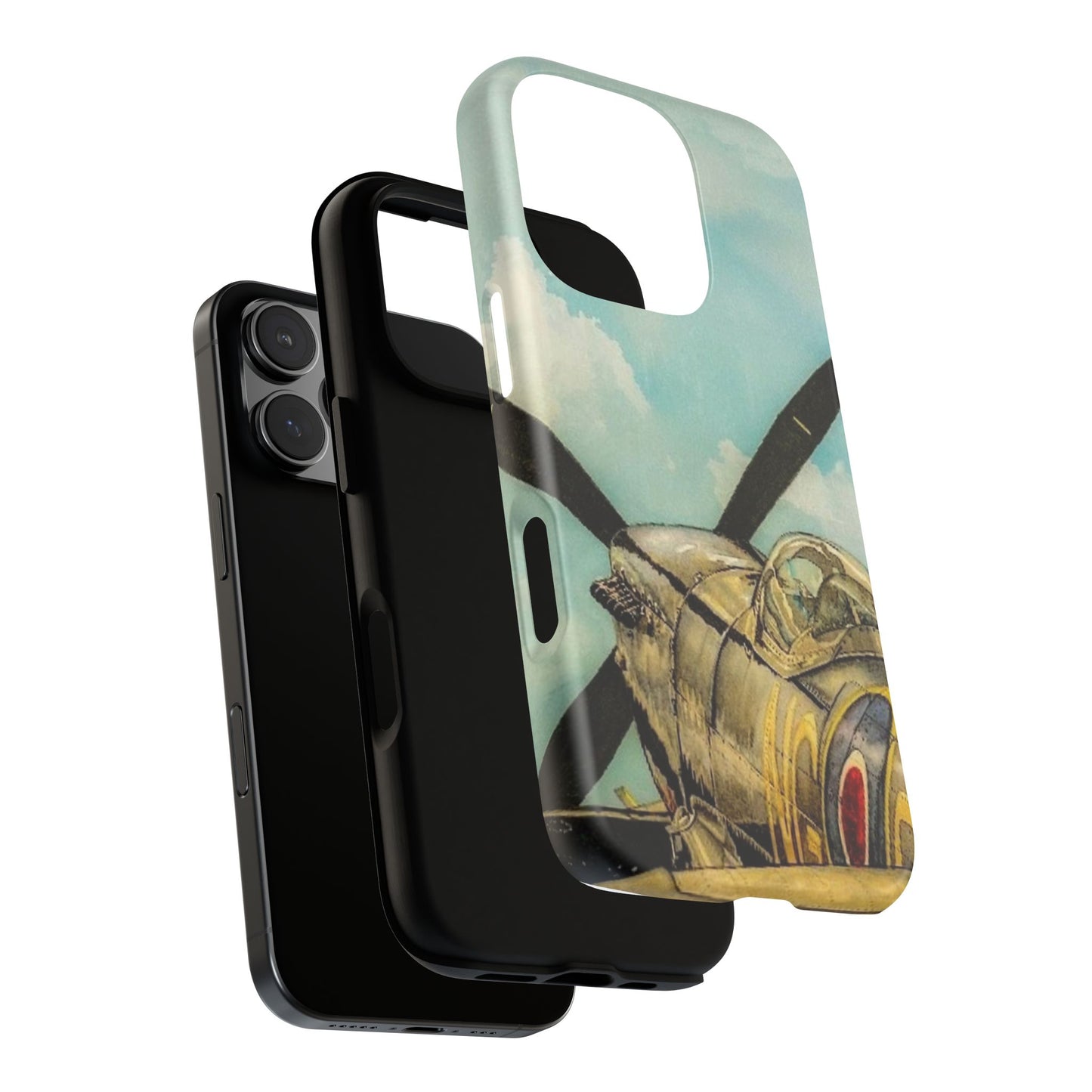 Vintage Airplane Tough Case - Durable Phone Cover for Aviation Enthusiasts - Aviation Art Print