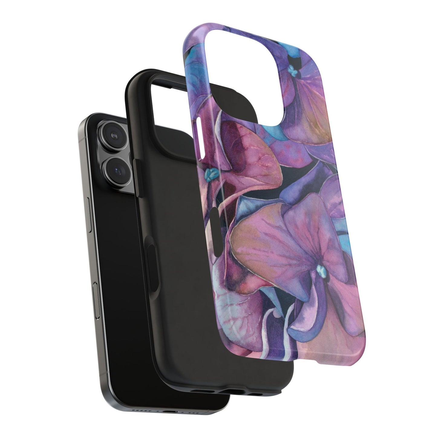 Floral Tough Phone Case - Stylish Protection for Nature Lovers - Floral Watercolor Print