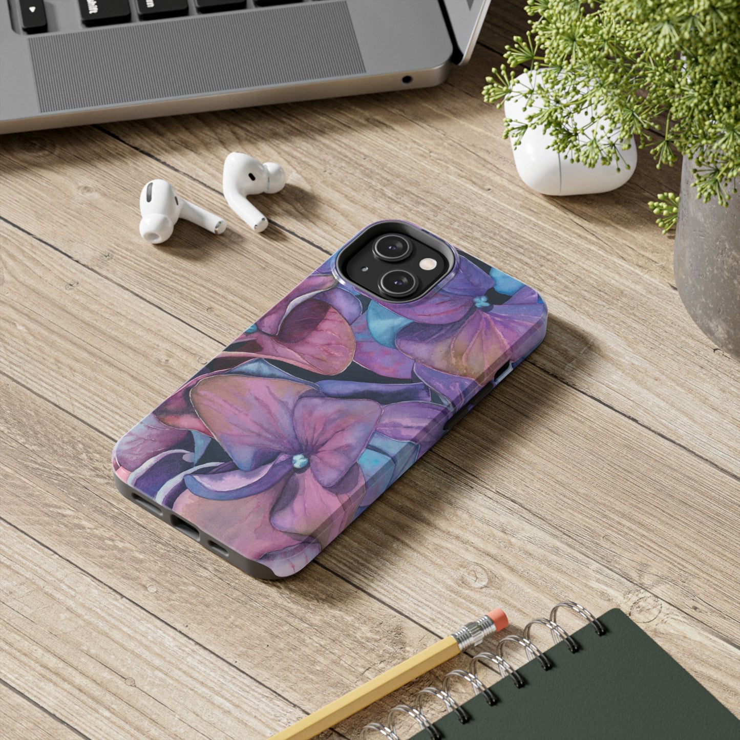 Floral Tough Phone Case - Stylish Protection for Nature Lovers - Floral Watercolor Print