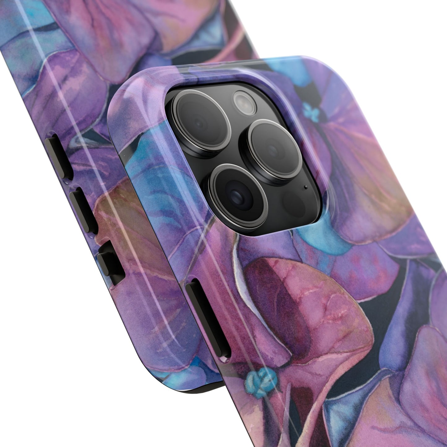 Floral Tough Phone Case - Stylish Protection for Nature Lovers - Floral Watercolor Print