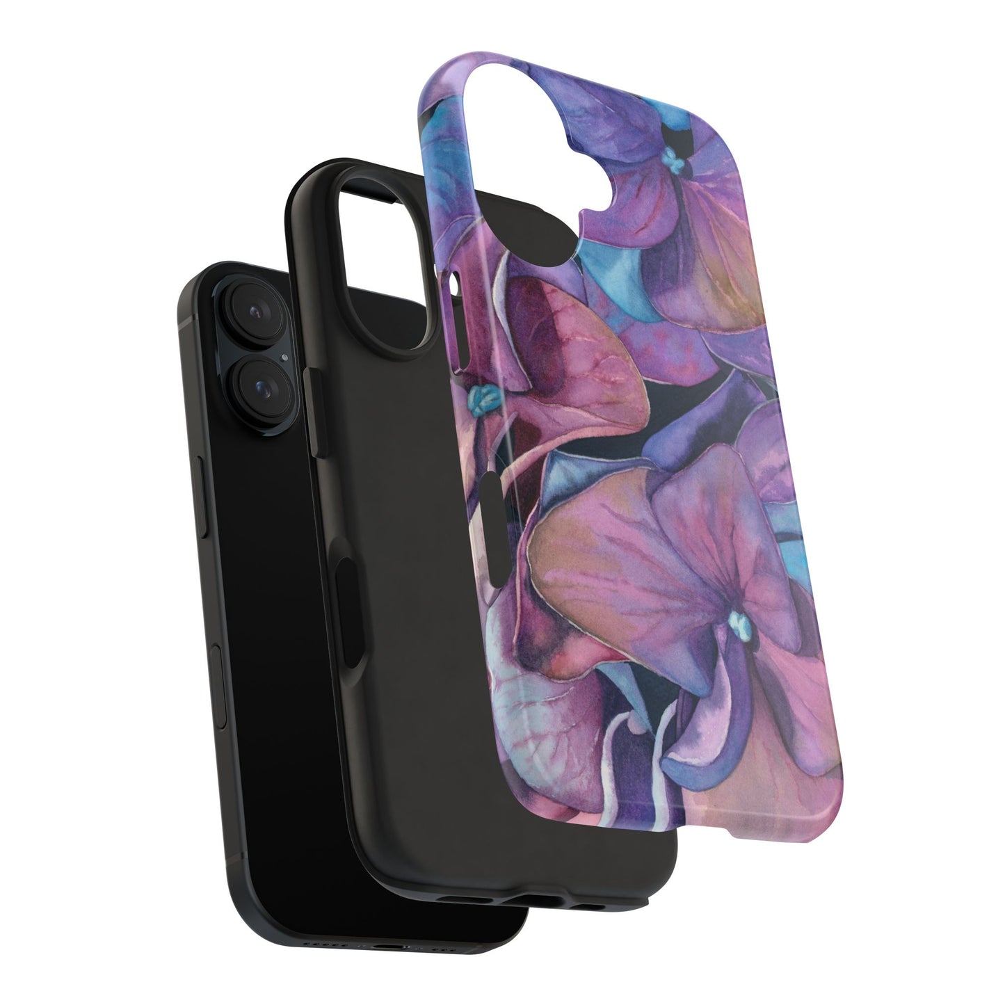 Floral Tough Phone Case - Stylish Protection for Nature Lovers - Floral Watercolor Print