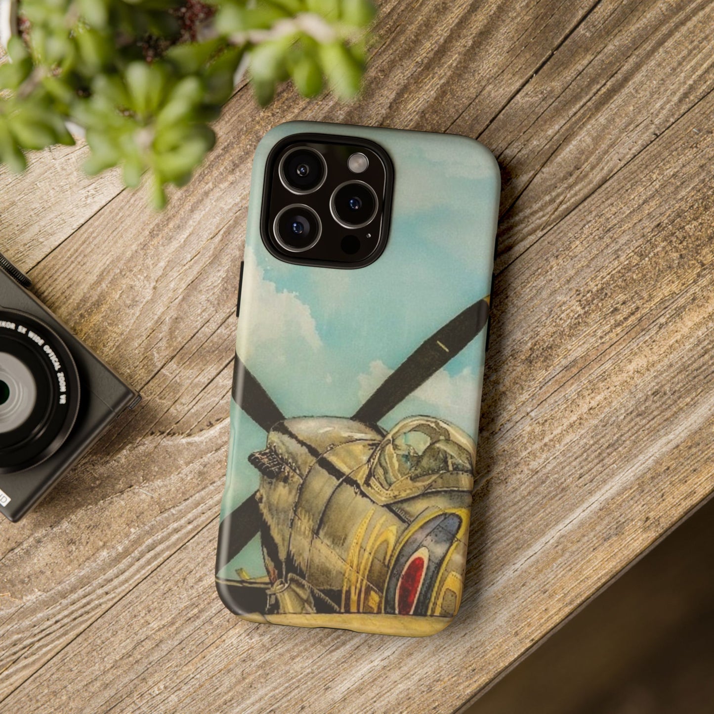 Vintage Airplane Tough Case - Durable Phone Cover for Aviation Enthusiasts - Aviation Art Print