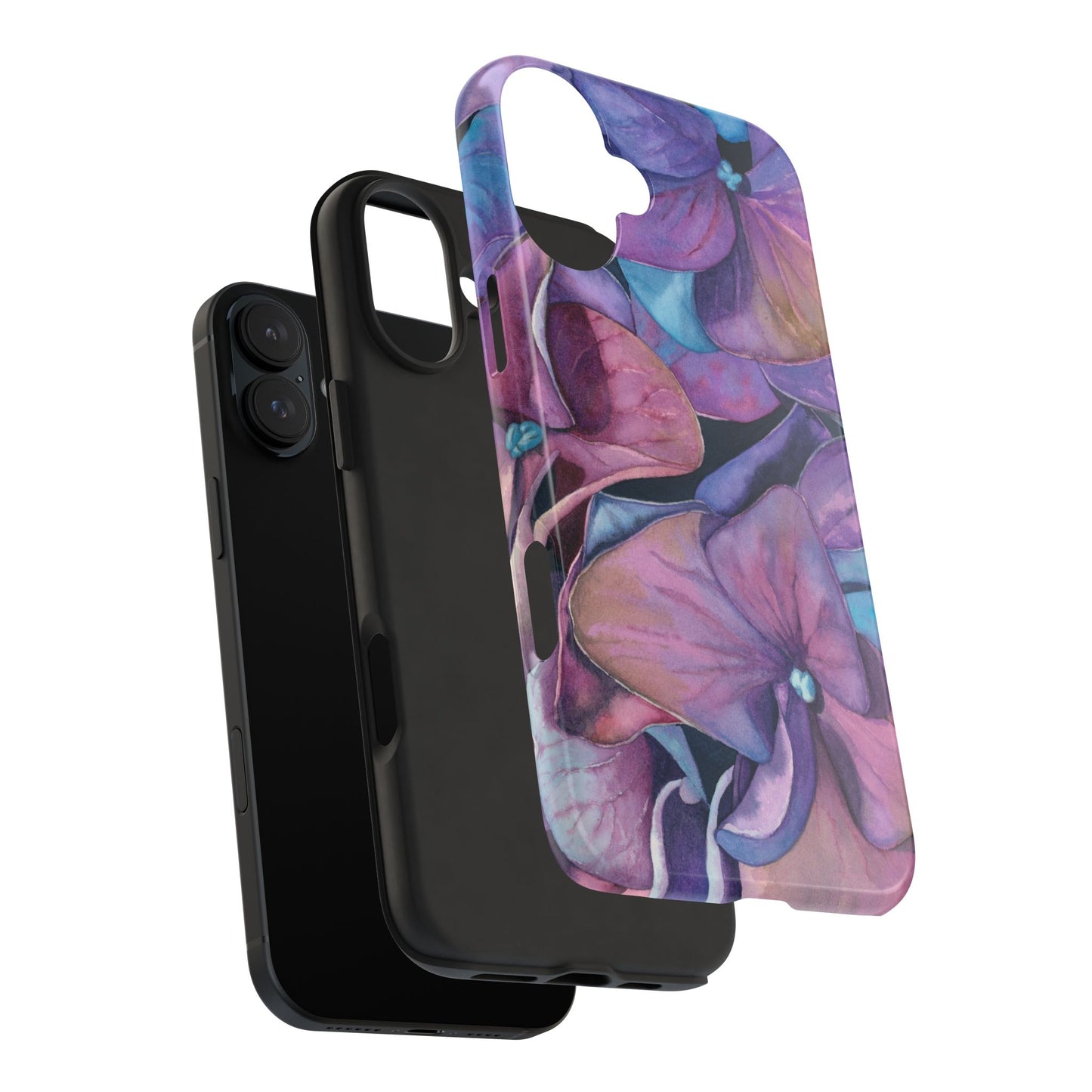 Floral Tough Phone Case - Stylish Protection for Nature Lovers - Floral Watercolor Print