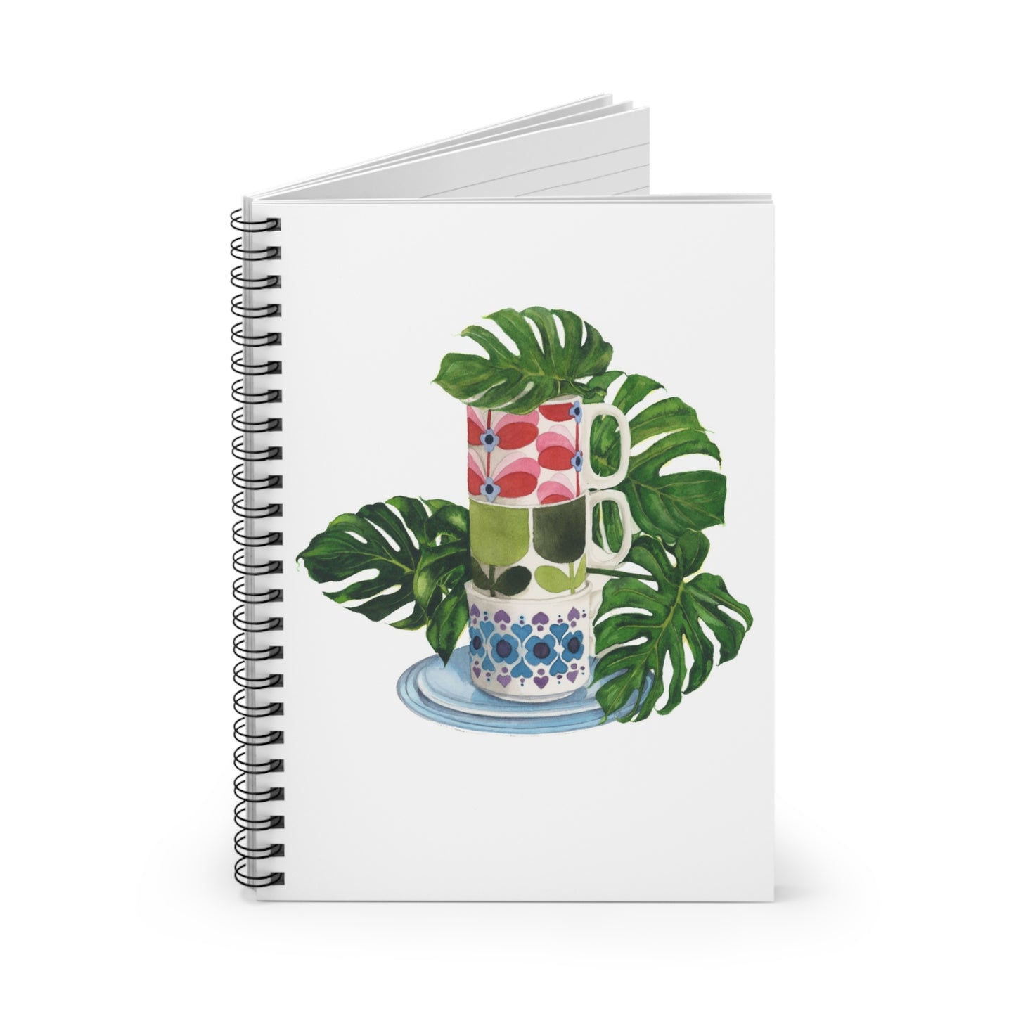 Spiral Notebook - Ruled Line - Watercolor Art by Sarah Whyte