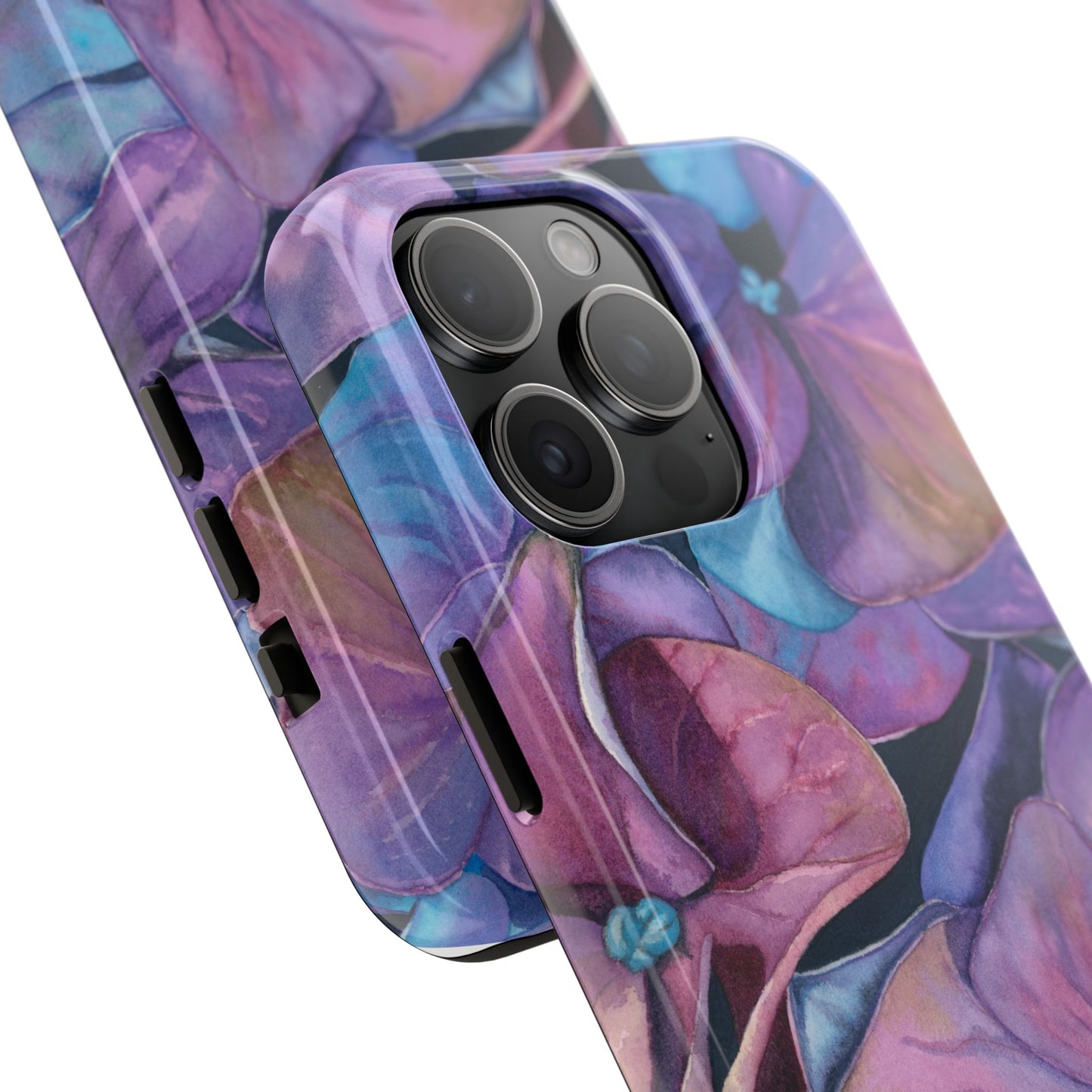 Floral Tough Phone Case - Stylish Protection for Nature Lovers - Floral Watercolor Print