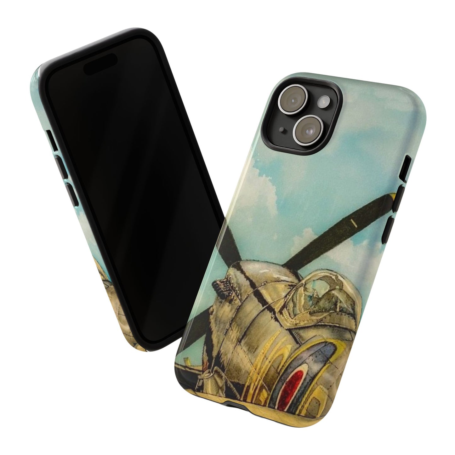 Vintage Airplane Tough Case - Durable Phone Cover for Aviation Enthusiasts - Aviation Art Print