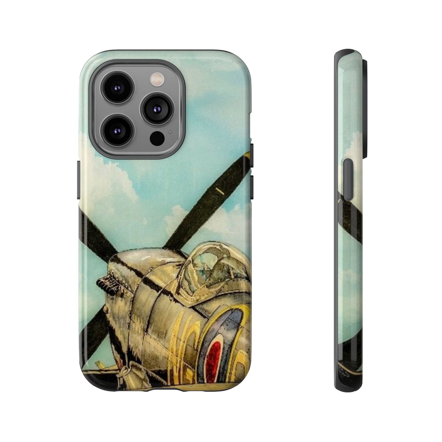 Vintage Airplane Tough Case - Durable Phone Cover for Aviation Enthusiasts - Aviation Art Print