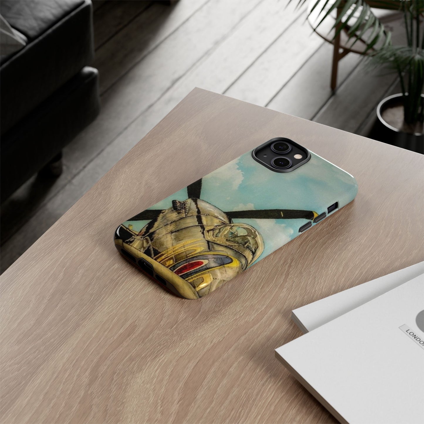 Vintage Airplane Tough Case - Durable Phone Cover for Aviation Enthusiasts - Aviation Art Print