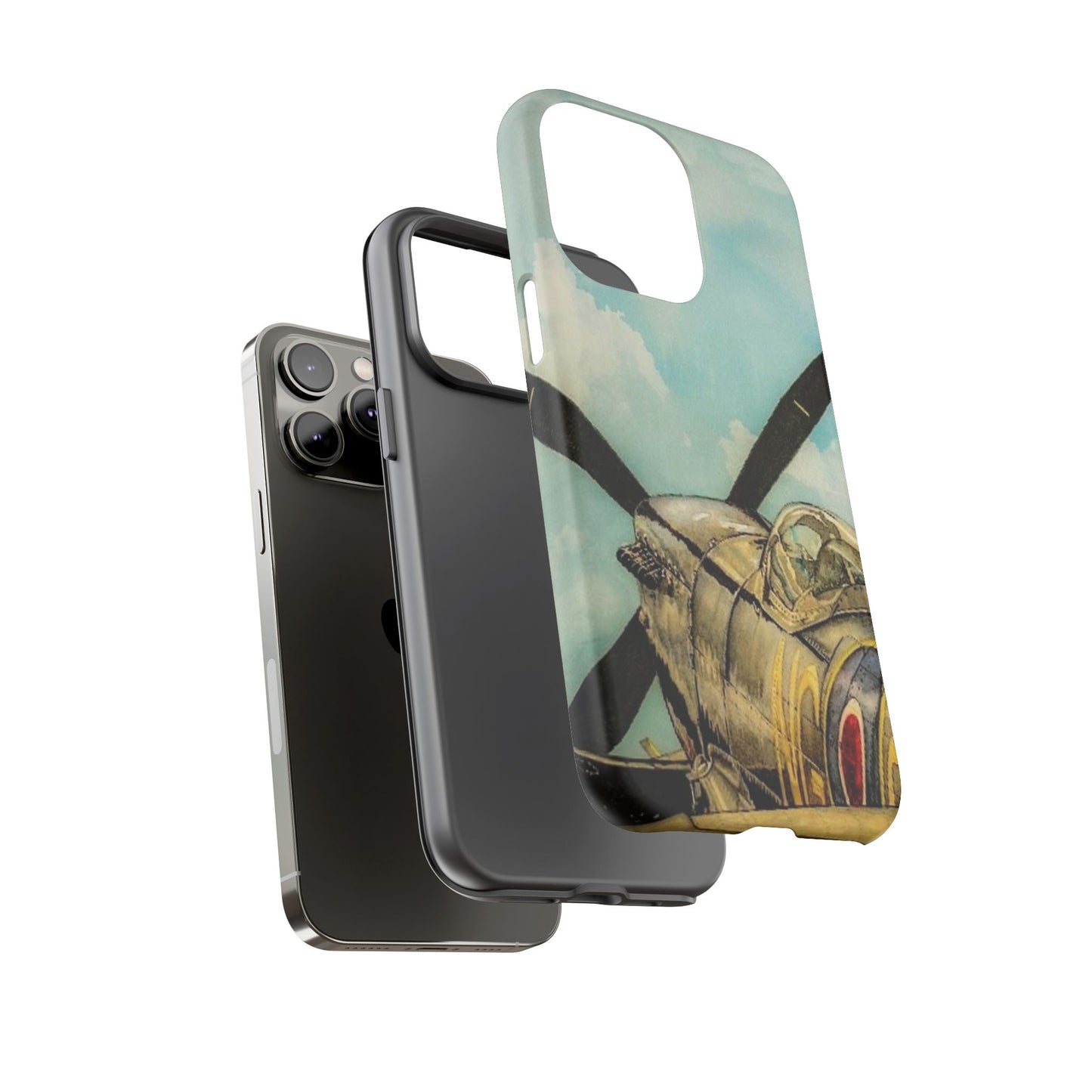 Vintage Airplane Tough Case - Durable Phone Cover for Aviation Enthusiasts - Aviation Art Print