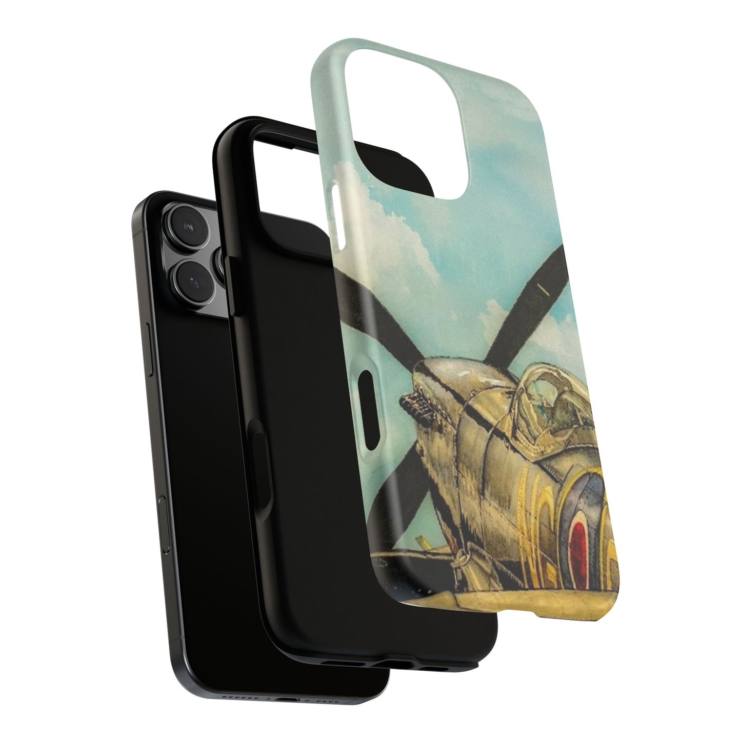 Vintage Airplane Tough Case - Durable Phone Cover for Aviation Enthusiasts - Aviation Art Print