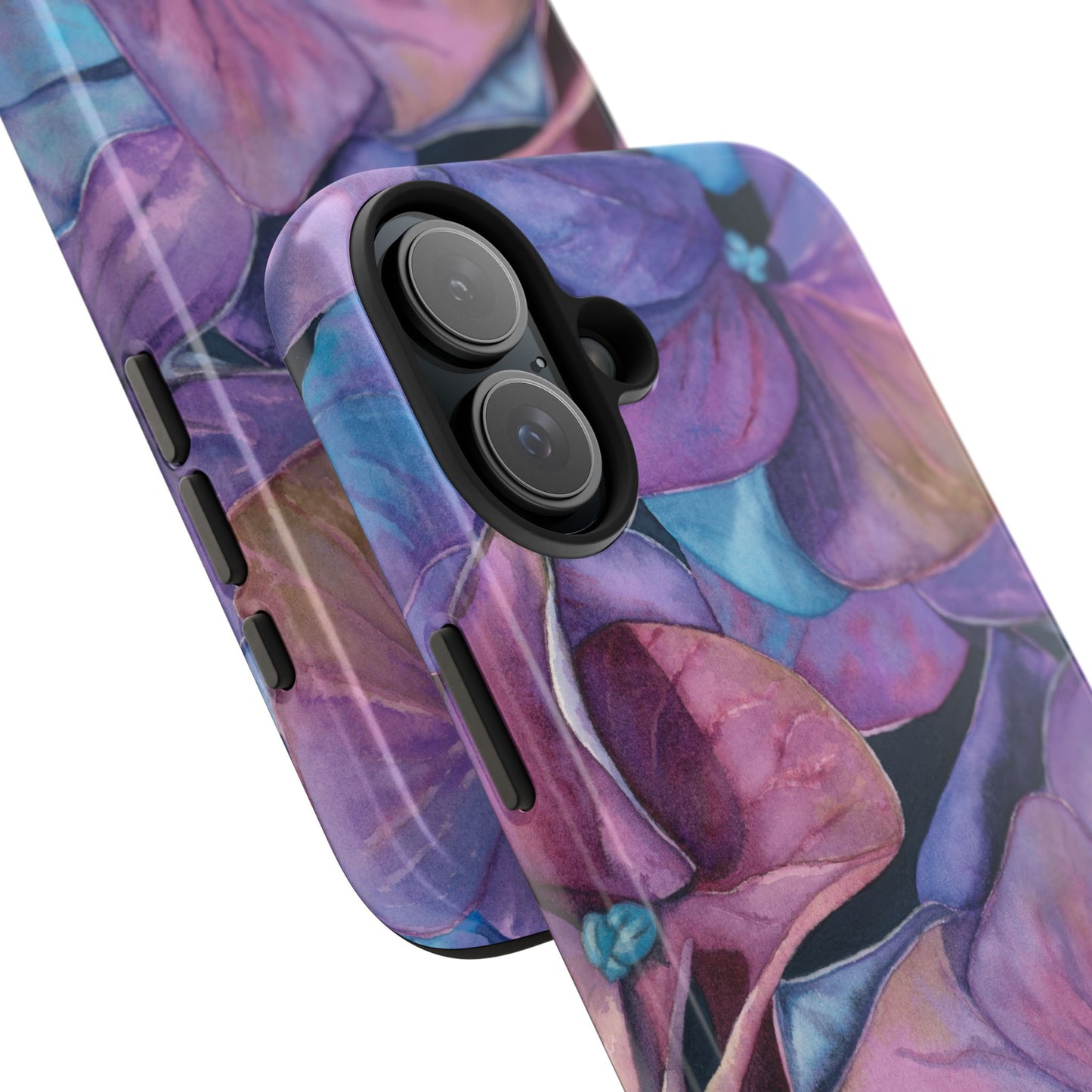 Floral Tough Phone Case - Stylish Protection for Nature Lovers - Floral Watercolor Print