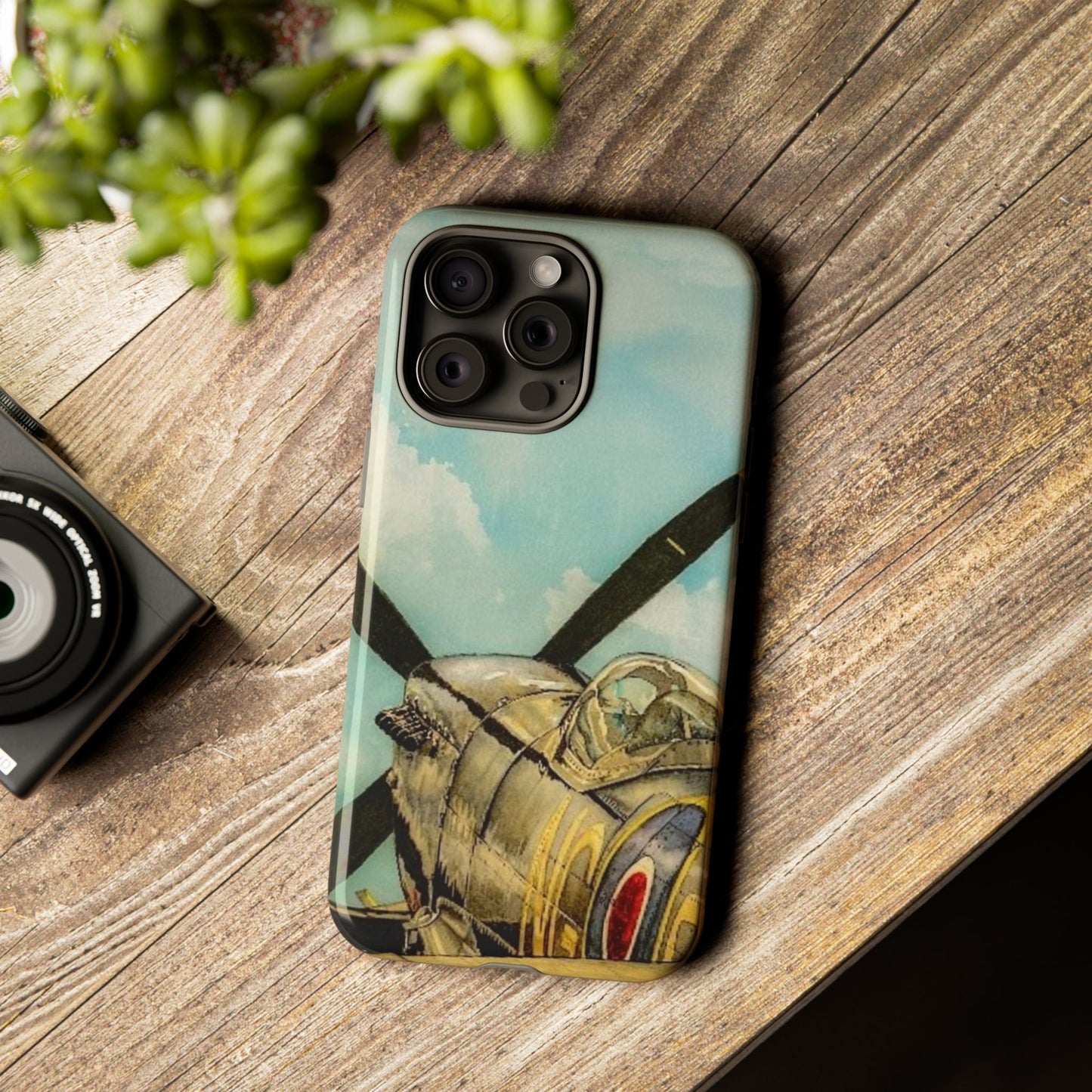 Vintage Airplane Tough Case - Durable Phone Cover for Aviation Enthusiasts - Aviation Art Print