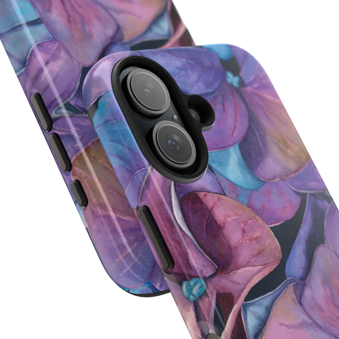 Floral Tough Phone Case - Stylish Protection for Nature Lovers - Floral Watercolor Print