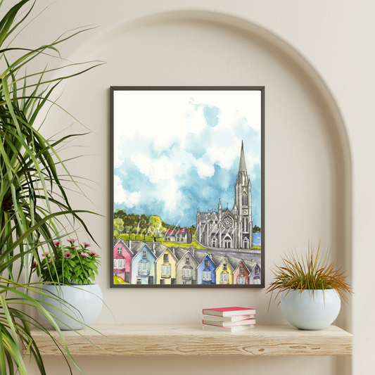 Cobh Color Print - Watercolor Art by Sarah Whyte