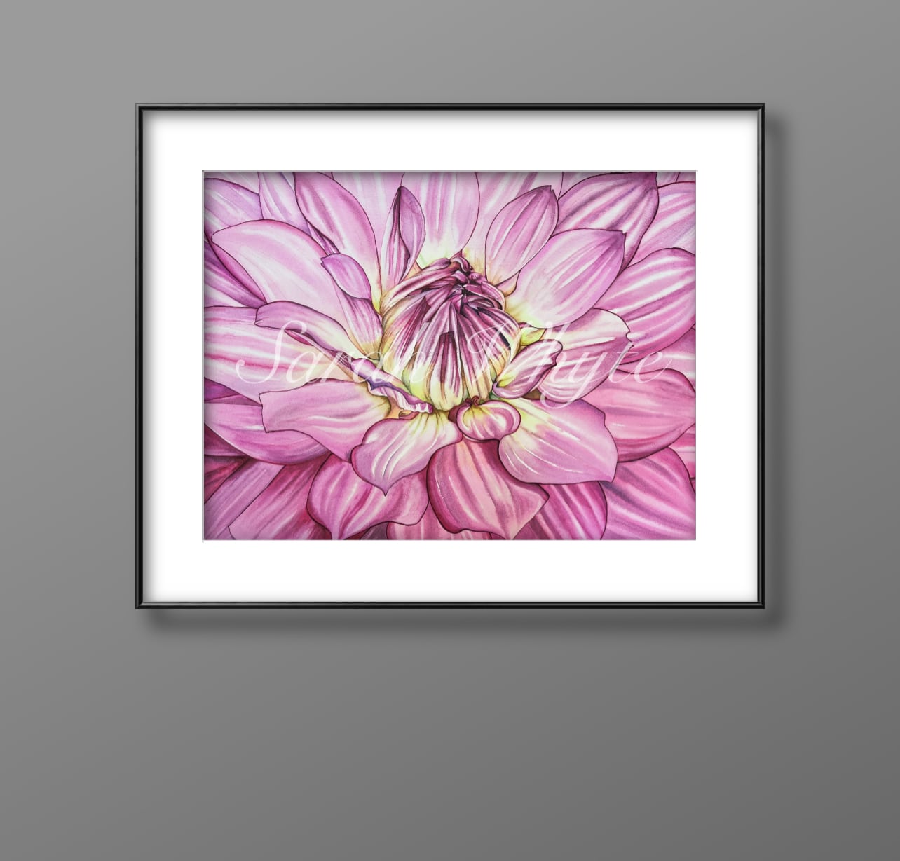 The Delicate Depths Print - Watercolor Art by Sarah Whyte