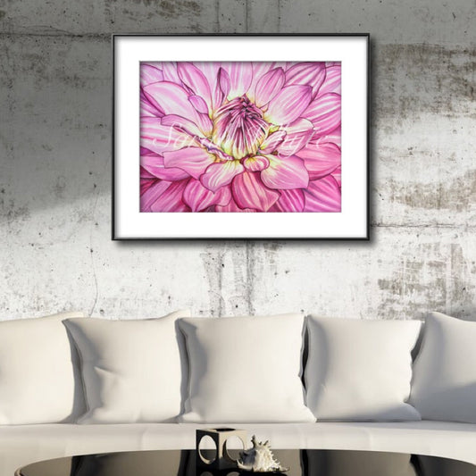 The Delicate Depths Print - Watercolor Art by Sarah Whyte