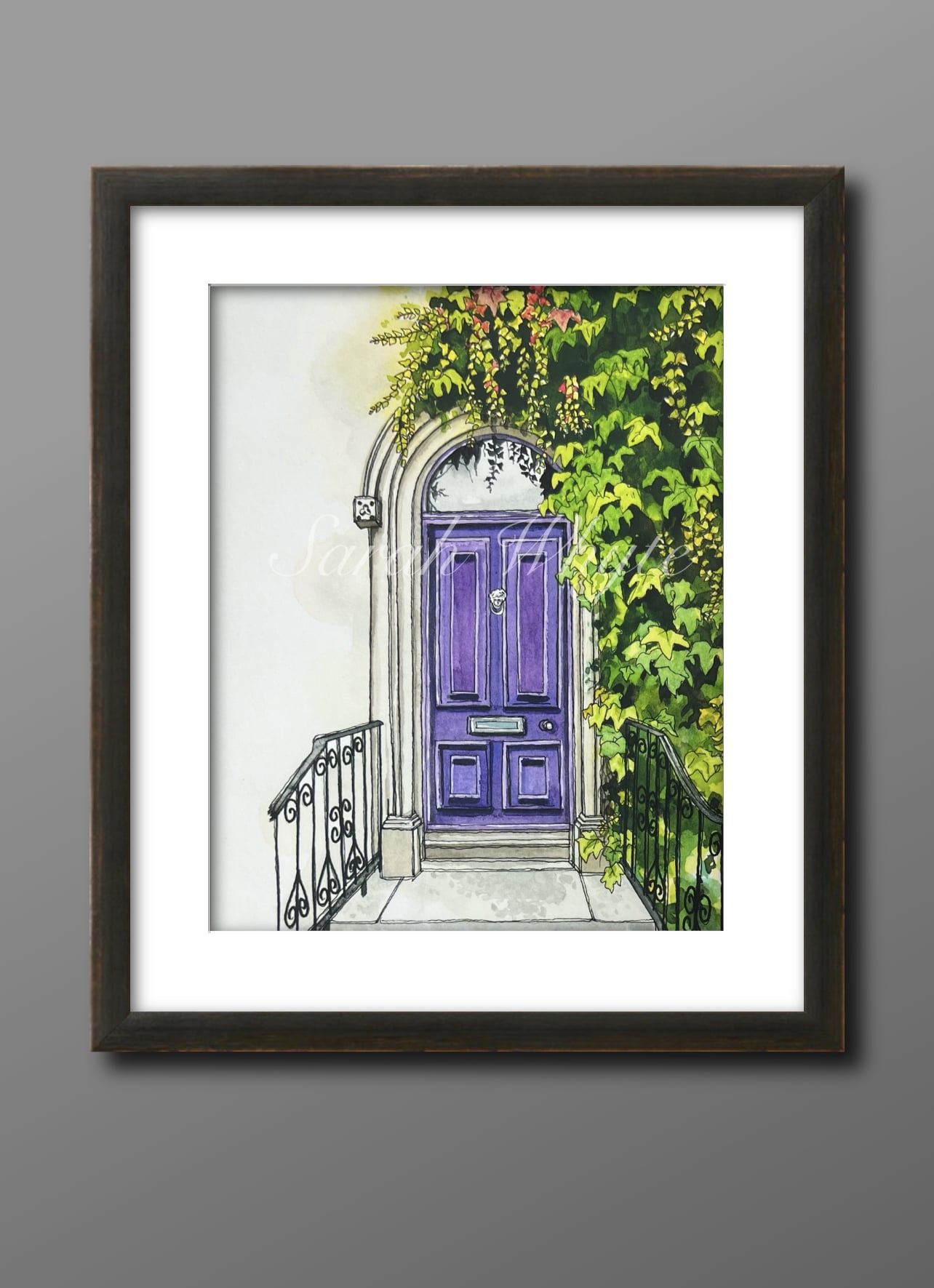 Door to Destiny - Watercolor Art by Sarah Whyte
