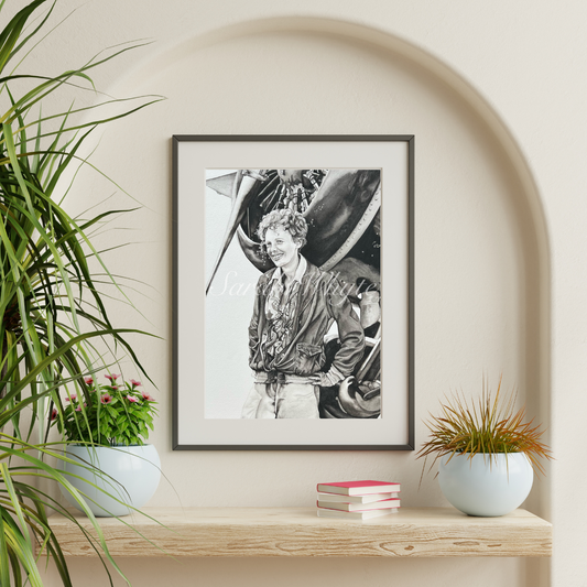 Fly Girl Print - Watercolor Art by Sarah Whyte