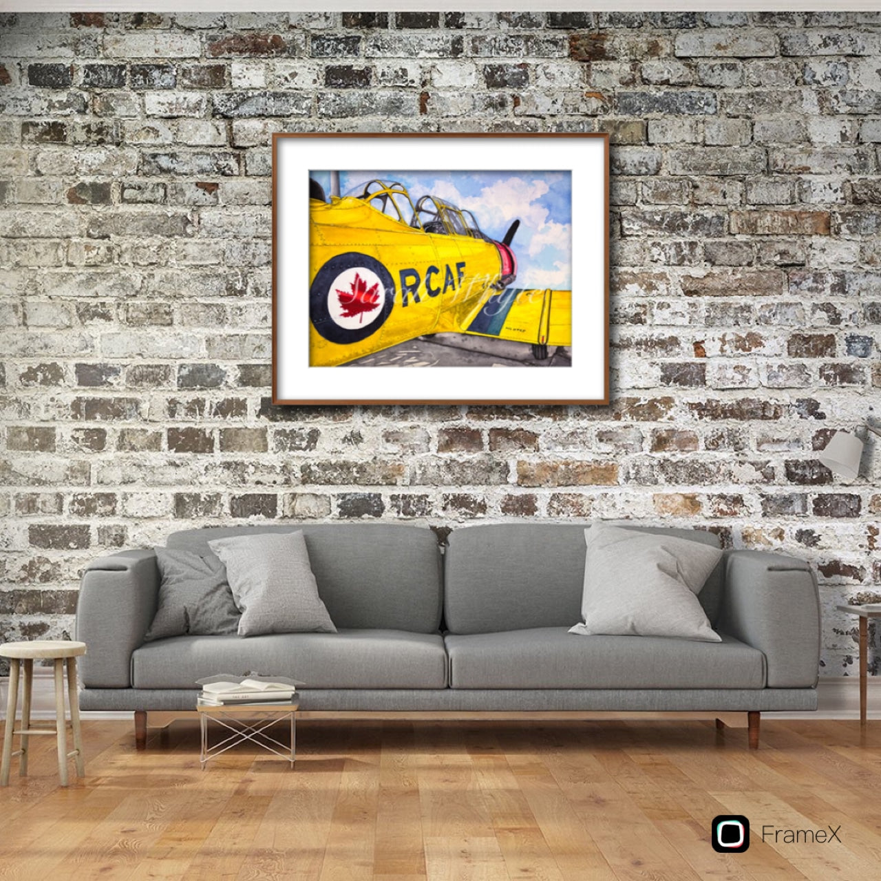 North American Harvard Mk. IV Print - Aviation Art Print