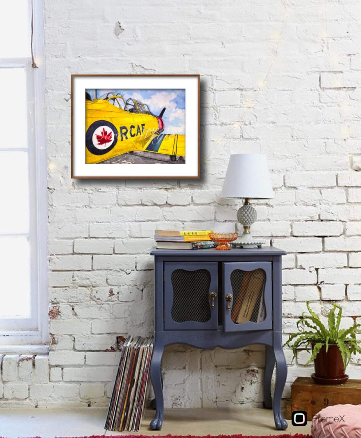 North American Harvard Mk. IV Print - Aviation Art Print