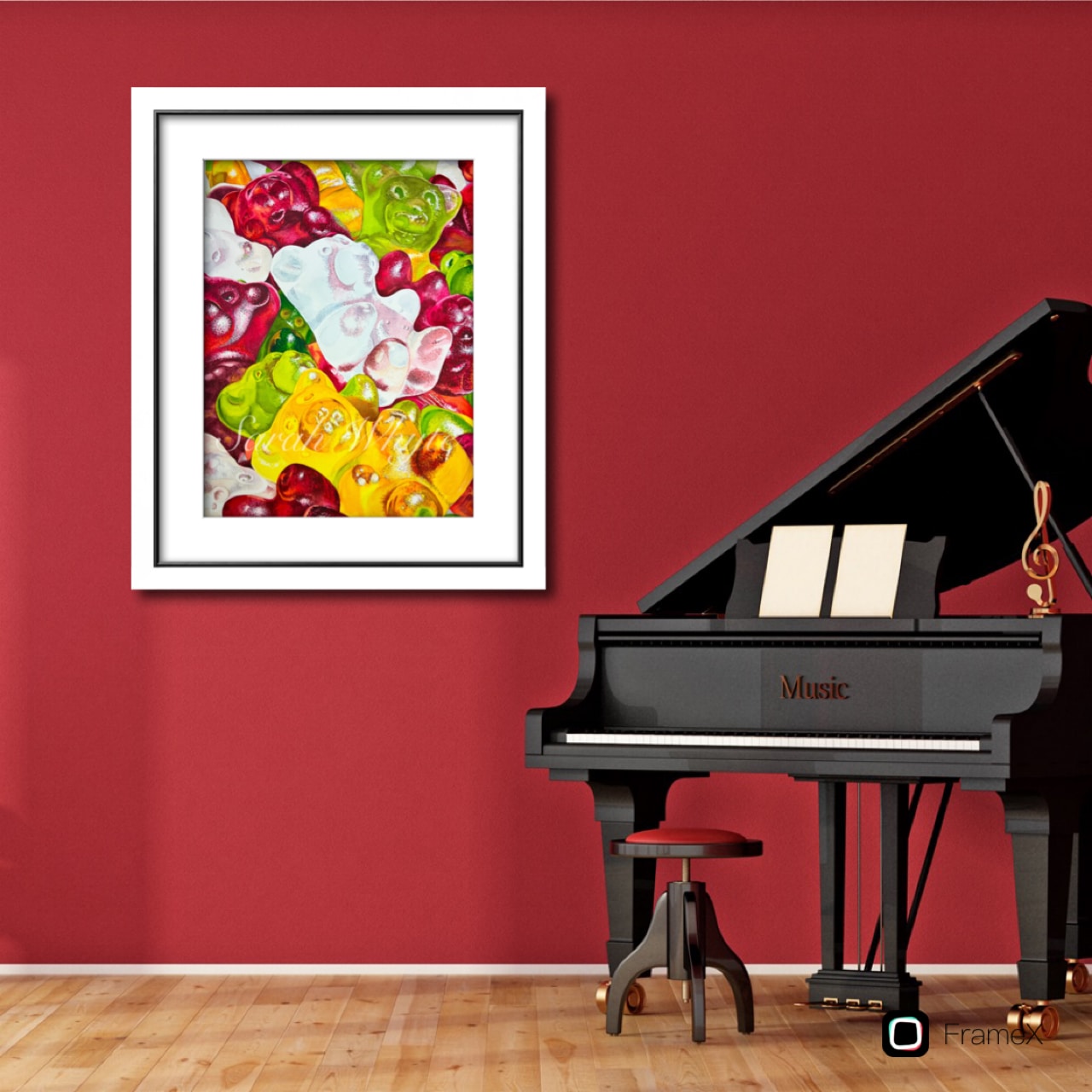 Sugar Addict Print - Watercolor Art by Sarah Whyte