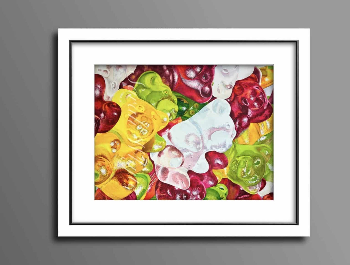 Sugar Addict Print - Watercolor Art by Sarah Whyte