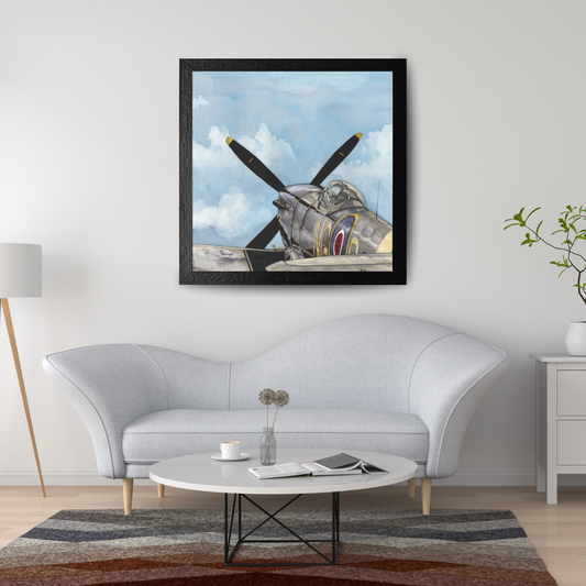 Supermarine Spitfire Print - Aviation Art Print