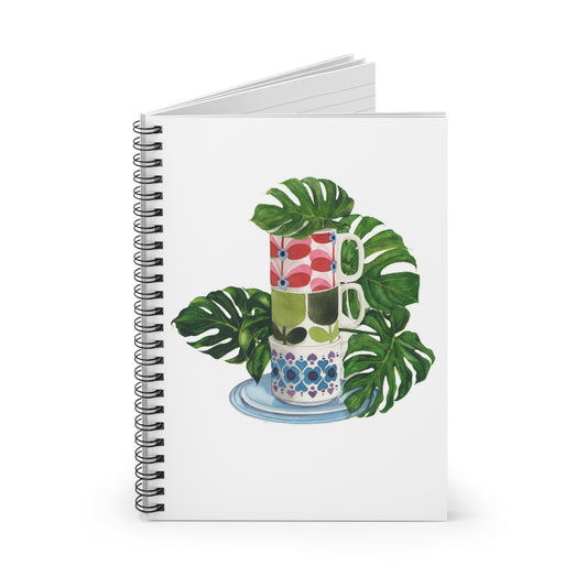 Spiral Notebook - Ruled Line - Watercolor Art by Sarah Whyte