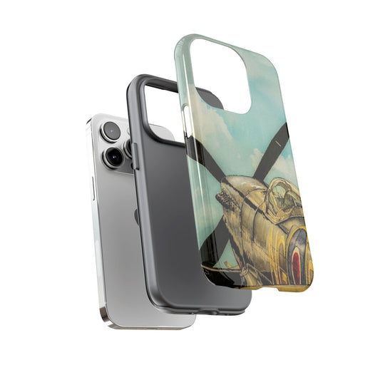 Vintage Airplane Tough Case - Durable Phone Cover for Aviation Enthusiasts - Aviation Art Print