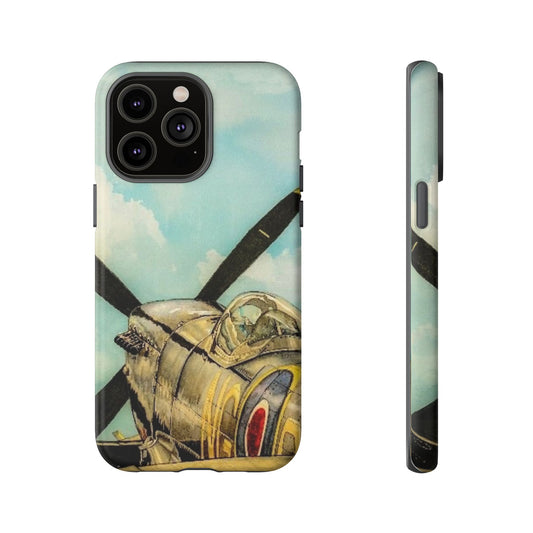 Vintage Airplane Tough Case - Durable Phone Cover for Aviation Enthusiasts - Aviation Art Print