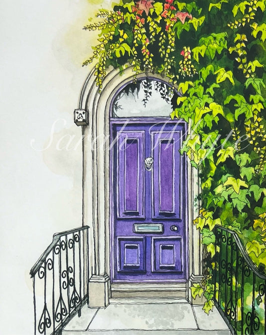 Door to Destiny - Watercolor Art by Sarah Whyte