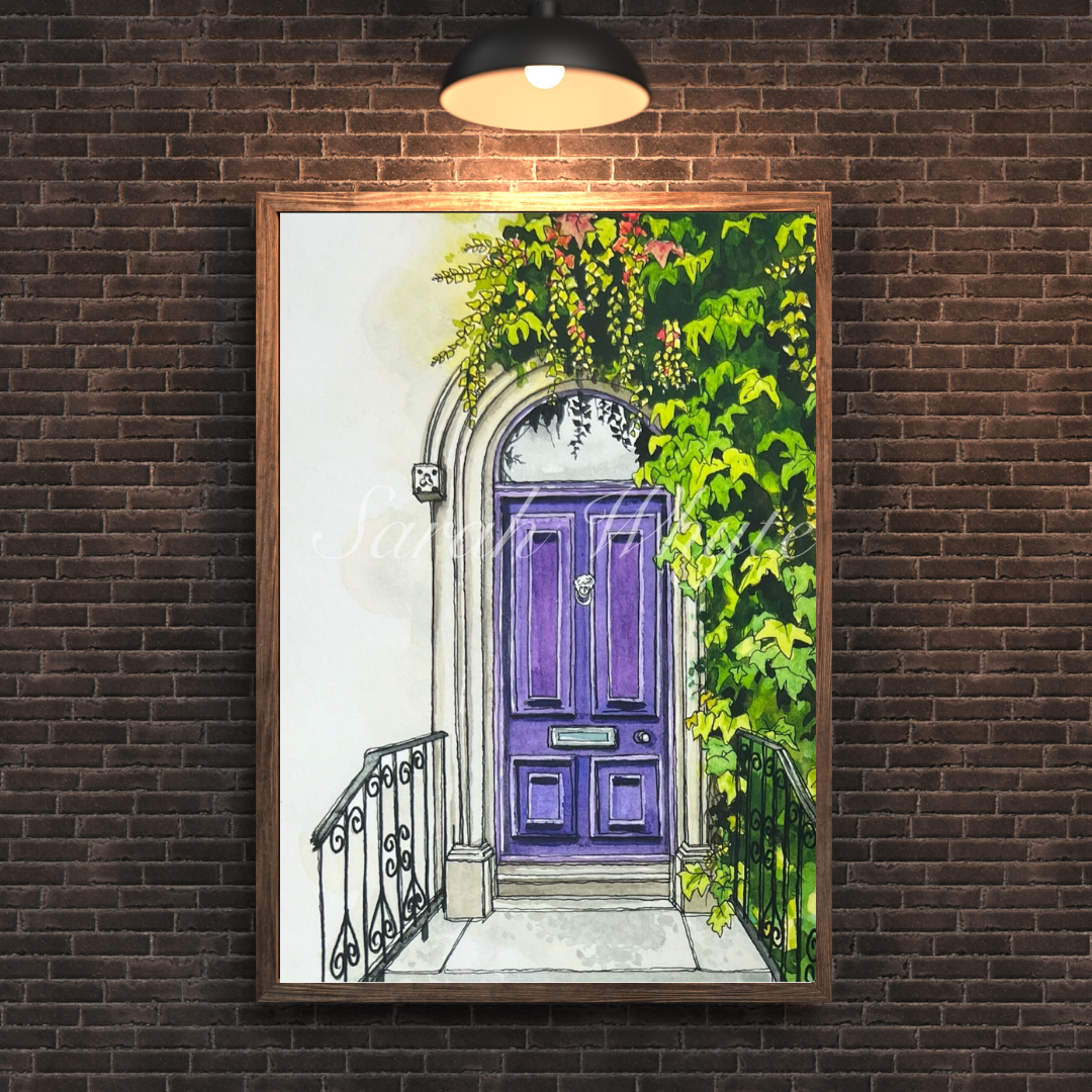 Door to Destiny - Watercolor Art by Sarah Whyte