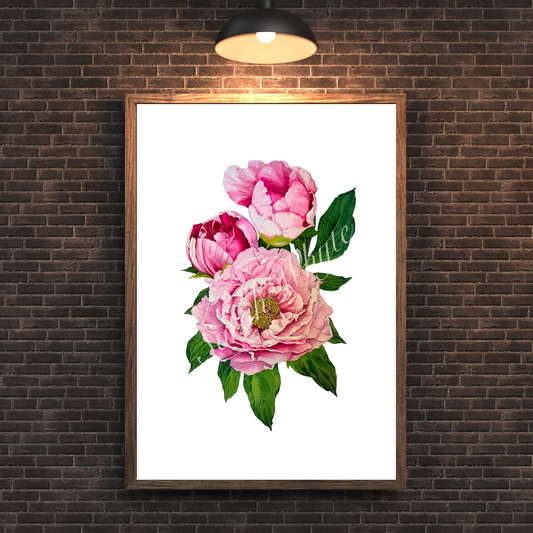 A Fresh Bunch Print - Watercolor Art by Sarah Whyte