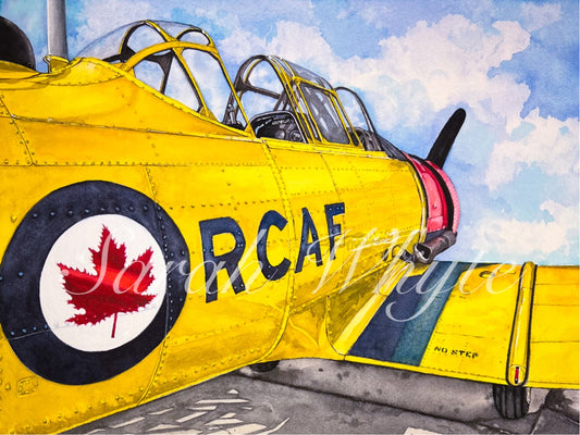 North American Harvard Mk. IV Print - Aviation Art Print