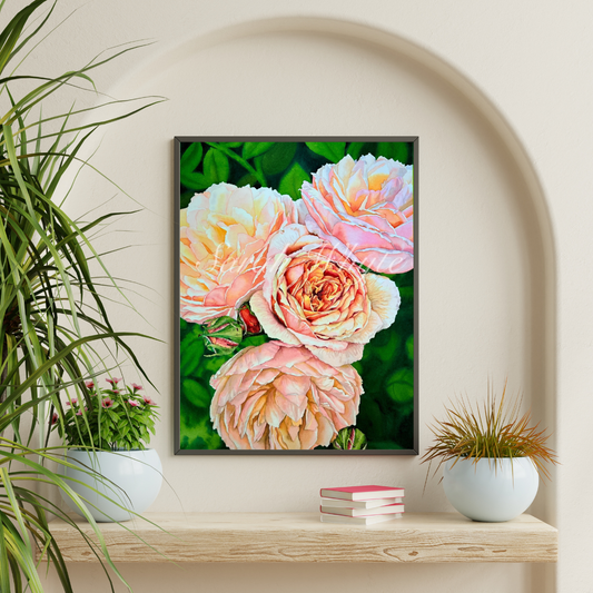 Summer Splendor Print - Watercolor Art by Sarah Whyte